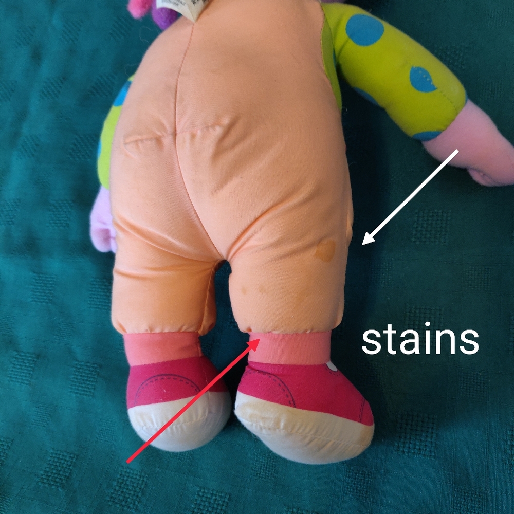 Allegra Soft Doll VINTAGE 90s Nick Jr PLAYSKOOL Allegra's Window Plush RARE - Picture 8 of 14